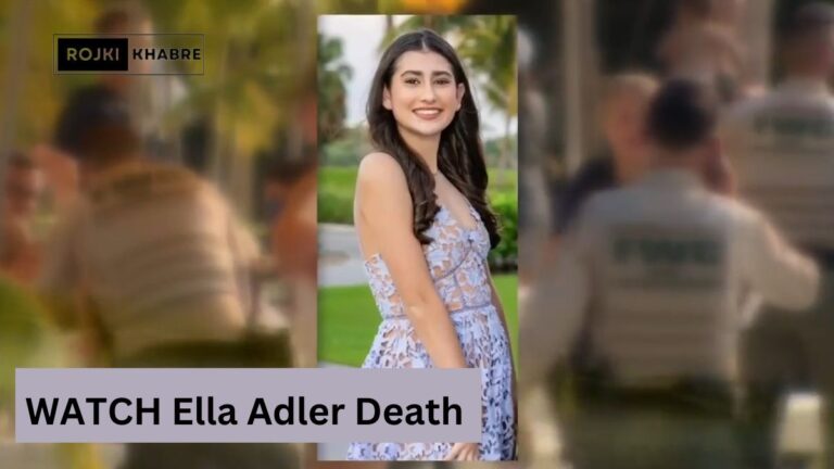 WATCH Ella Adler Death